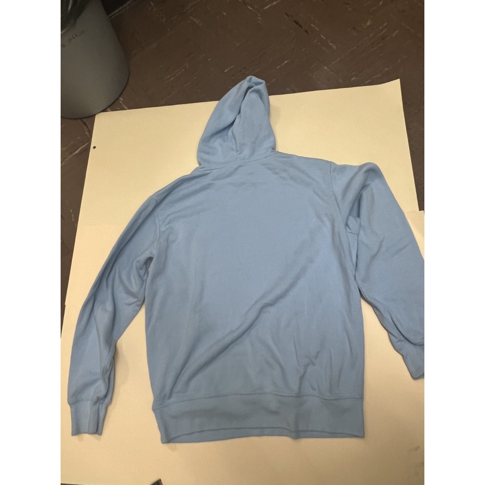 Disney Lilo & Stitch Hoodie Adult M Blue Meh Stitch Pullover Sweatshirt - Picture 6 of 8